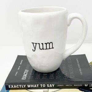 YUM. Certified International Mug Engraved YUM.